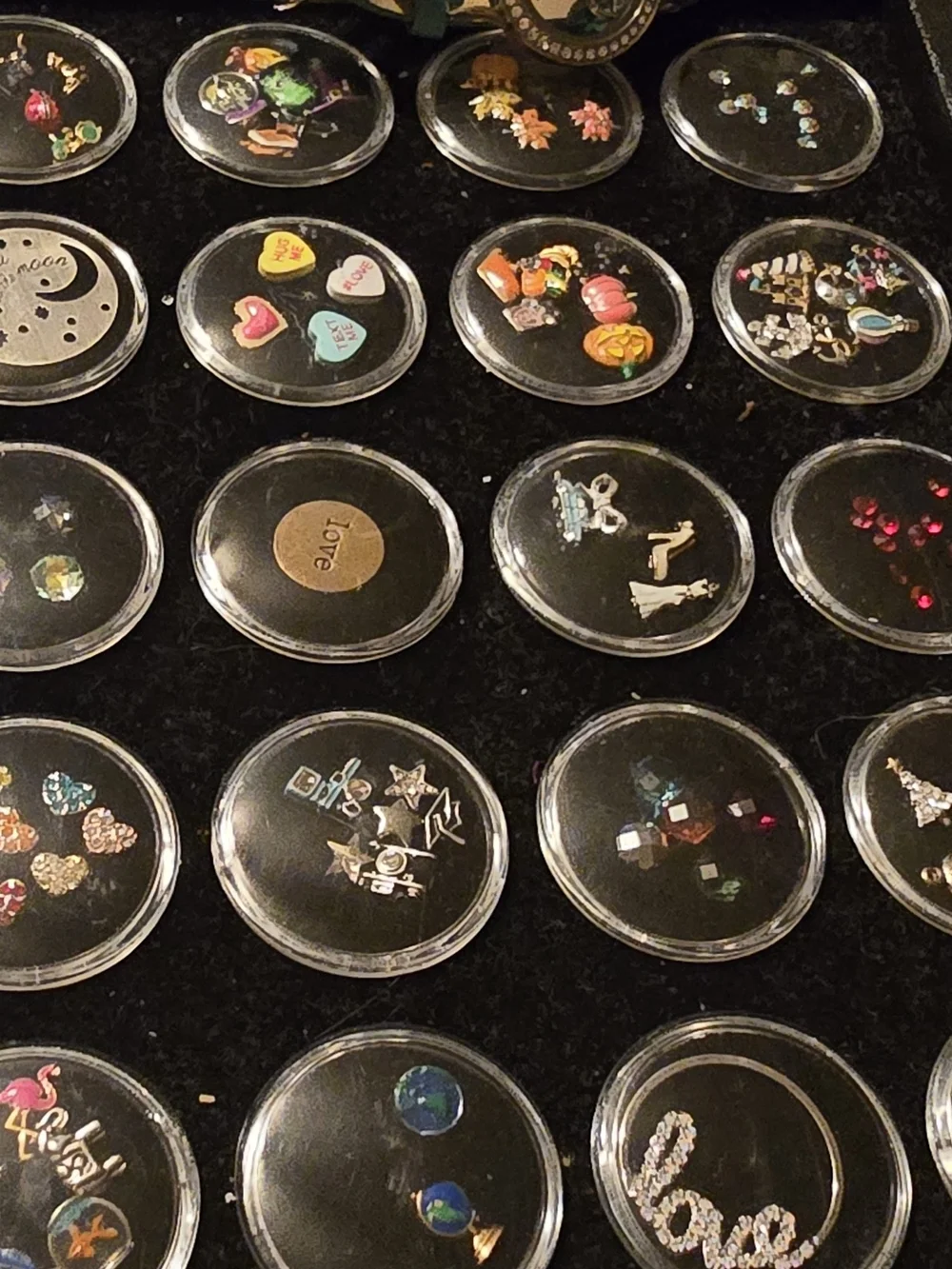 Floating memory locket charms, lockets, and interchangeable BUNDLE PRICE